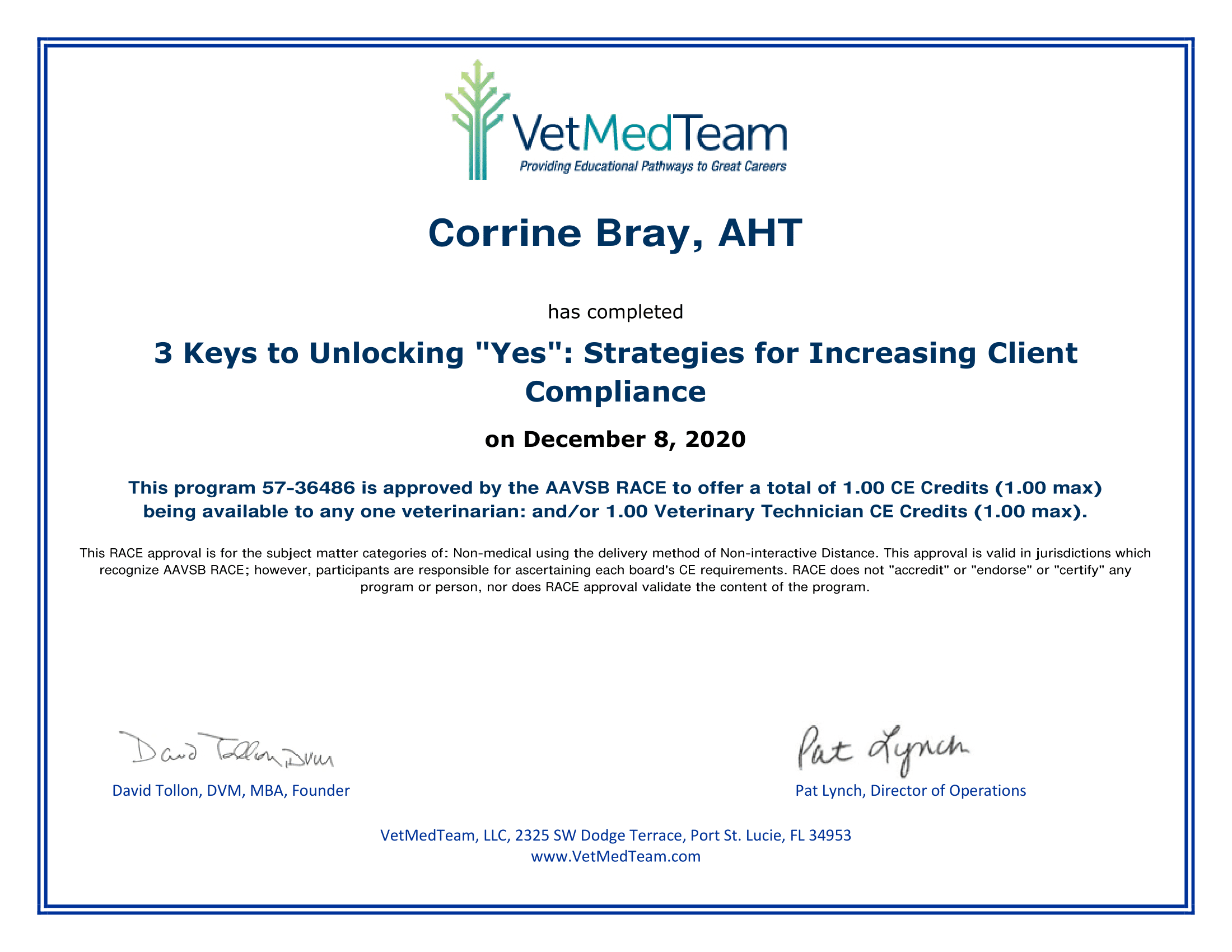 Strategies for Increasing Client Compliance